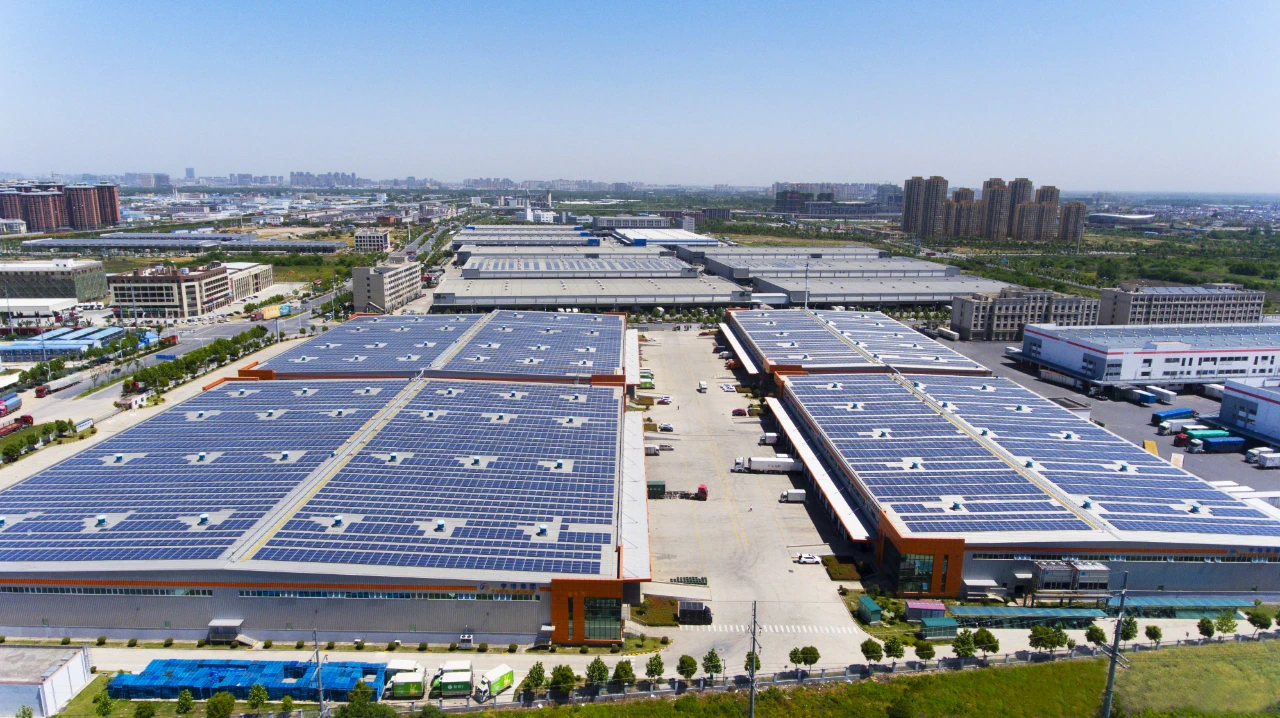 宇培物流园5MW工商业光伏电站