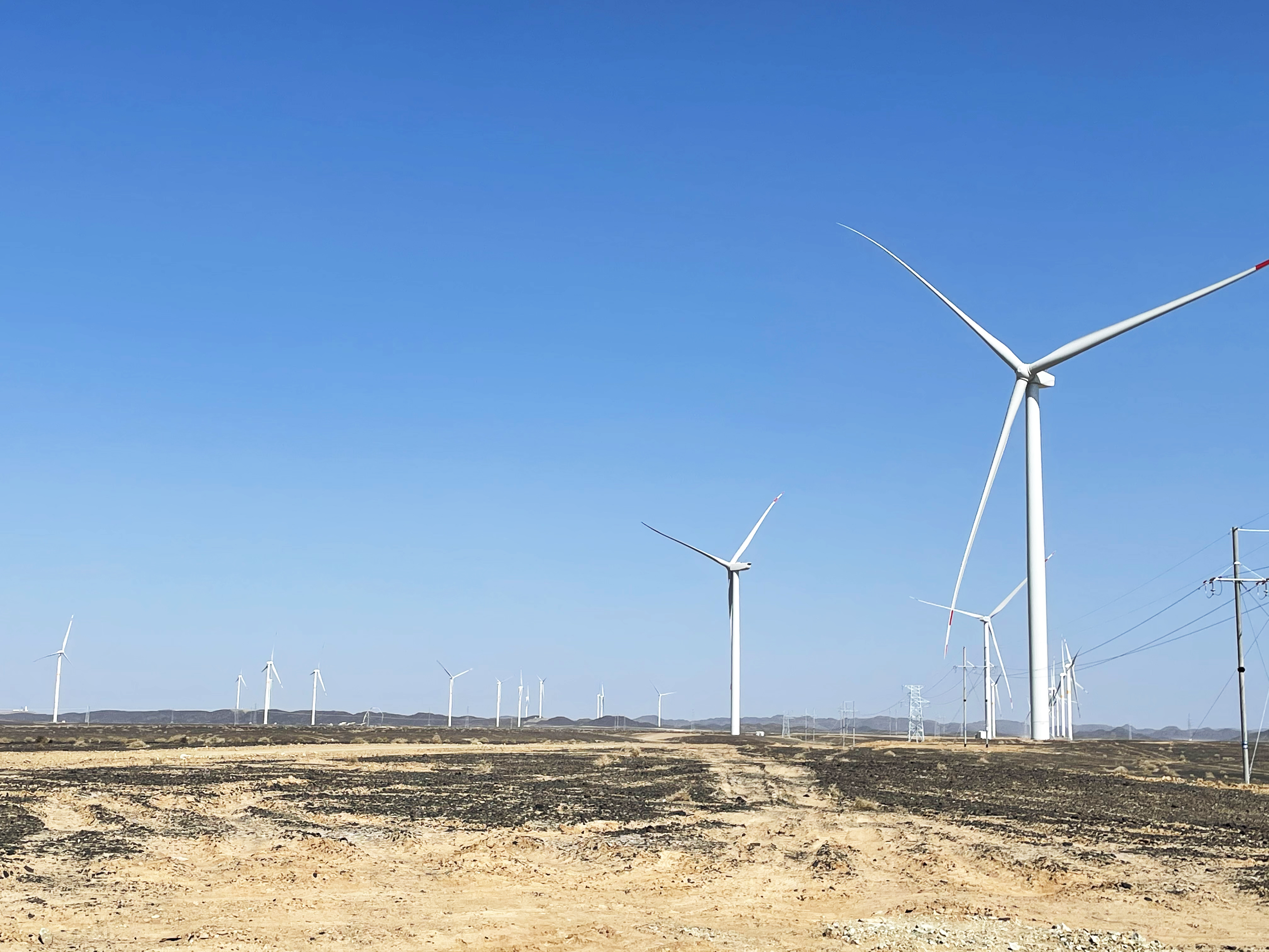 甘肃酒泉瓜州100MW风力发电项目