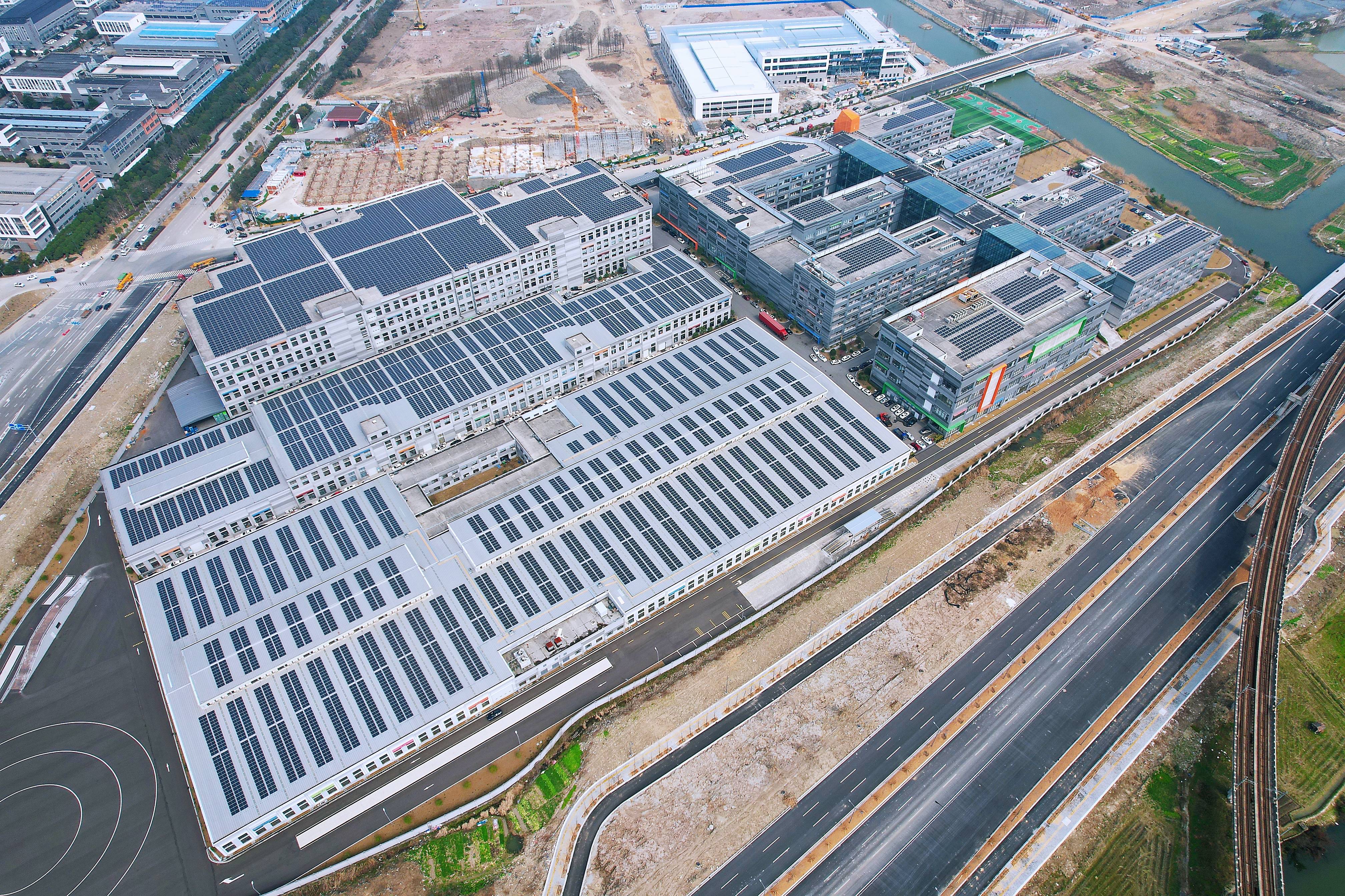 拓普集团5.3MWp工商业光伏项目