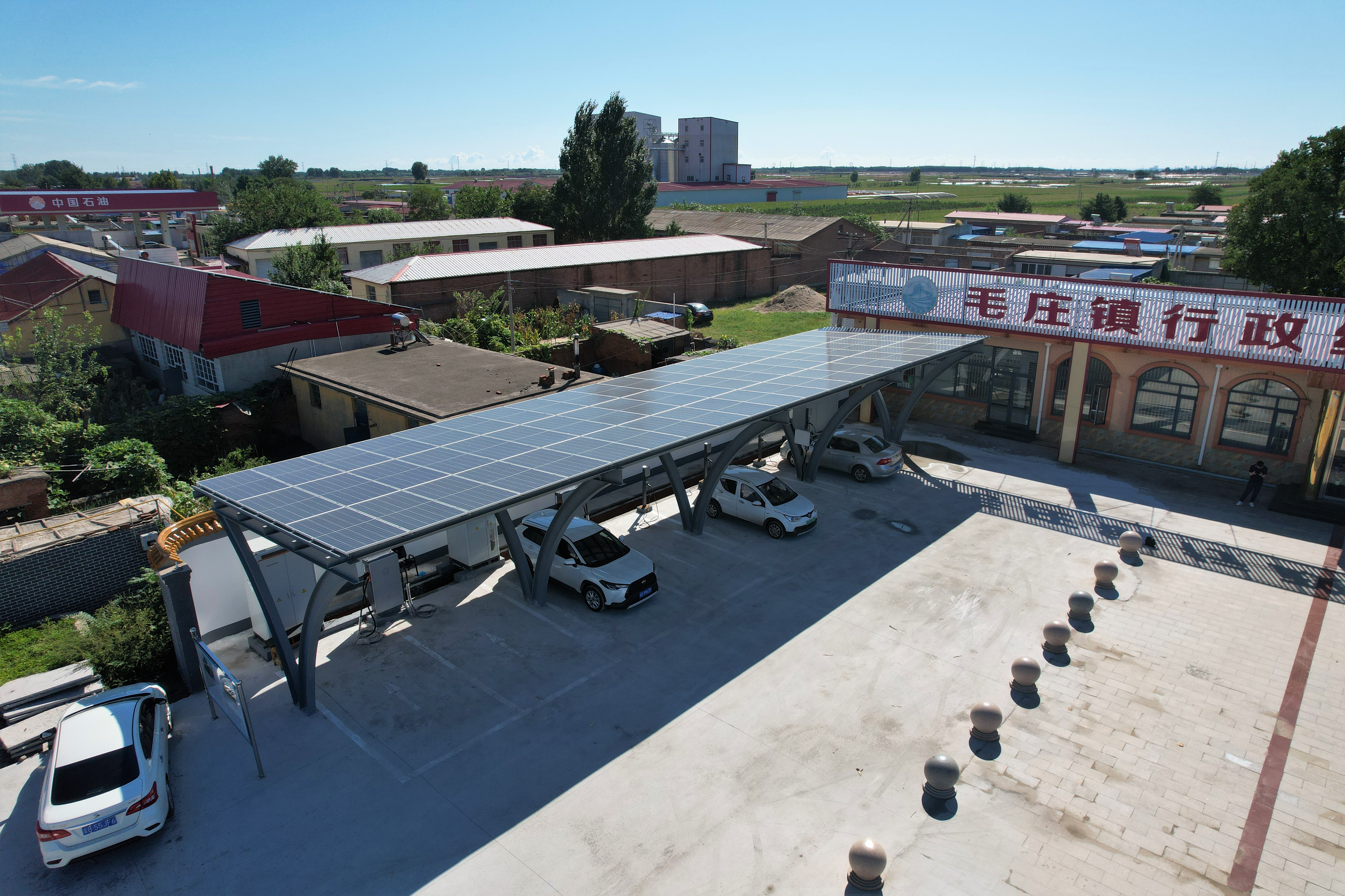 河北乐亭光储充电站