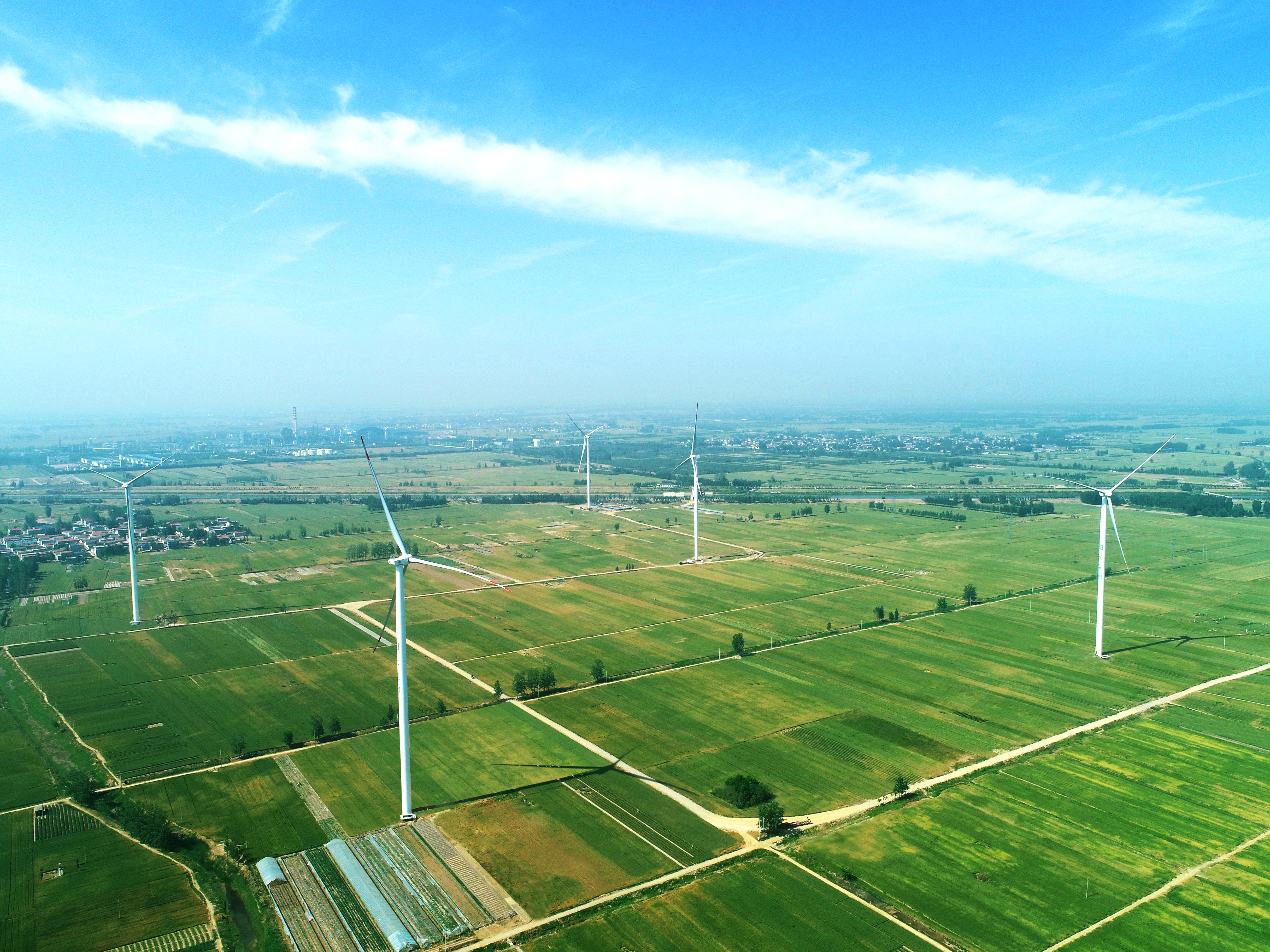山东巨野100MW风力发电项目